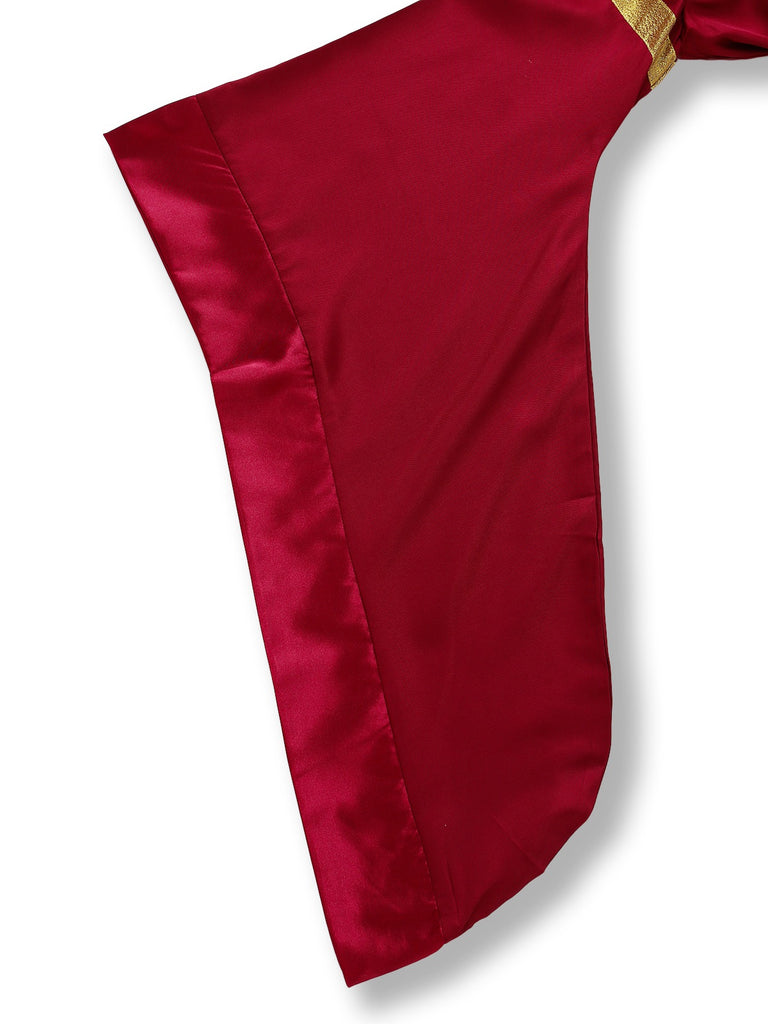 Red 1930s Medieval Victorian Vintage Dress