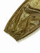 Gold 1930s Metallic Fabric V-Neck Jumpsuit