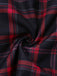 [Pre-Sale] Black 1940s High Waisted Plaid Midi Skirt