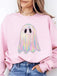 1980s Halloween Ghost Pumpkin Vintage Sweatshirt
