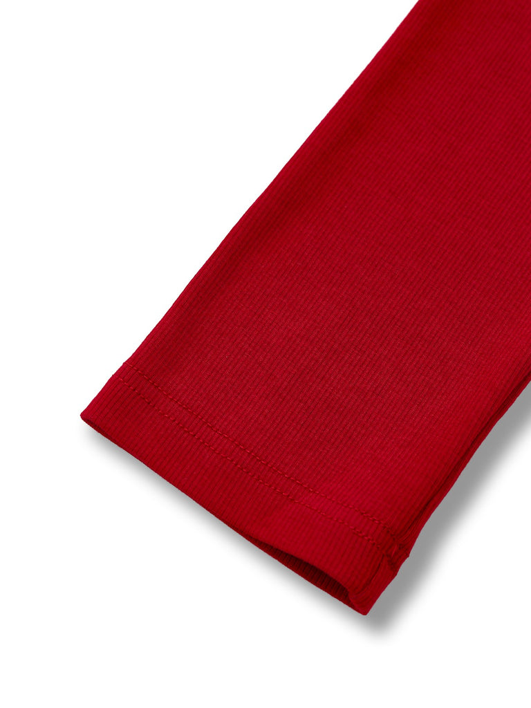 [Pre-Sale] Red 1940s Plaid Mesh Patchwork Off-Shoulder Dress