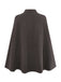 [Pre-Sale] 1940s Lapel Belted Jacket With Detachable Cape