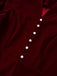 2PCS Wine Red 1940s V-Neck Velvet Jacket & Skirt