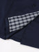 Blue 1950s Double Breasted Plaid Lapel Belted Dress