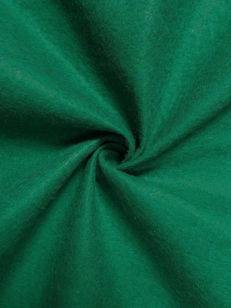 Green Christmas Tree 3D Embellished Hooded Cape