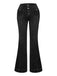 1950s Denim Flared Long Pockets Jeans