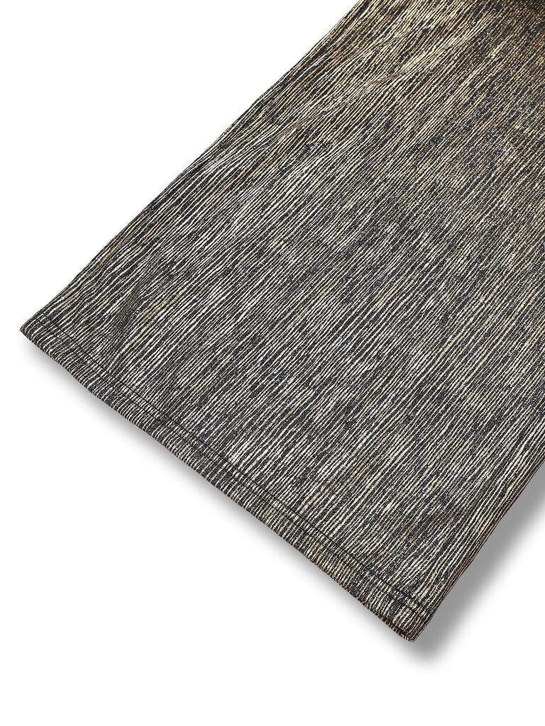 [Pre-Sale] Gold 1980s Black Gilded Bell Sleeve Shirt Jumpsuit