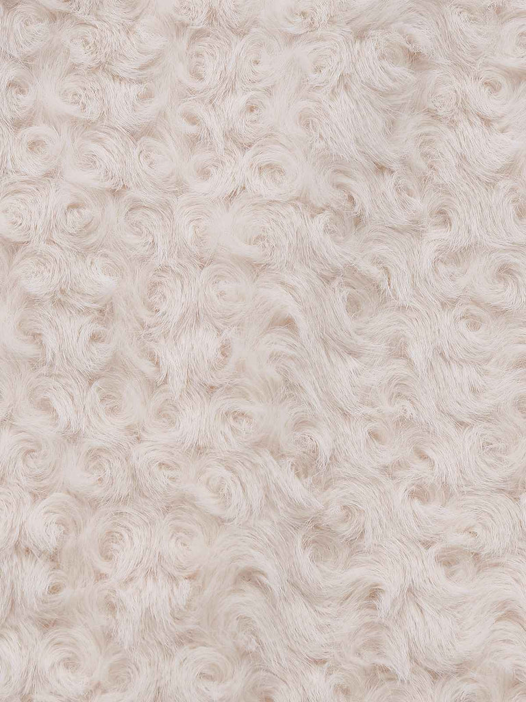 [Pre-Sale] Beige 1950s Keyhole Bow Knit Plush Patchwork Dress