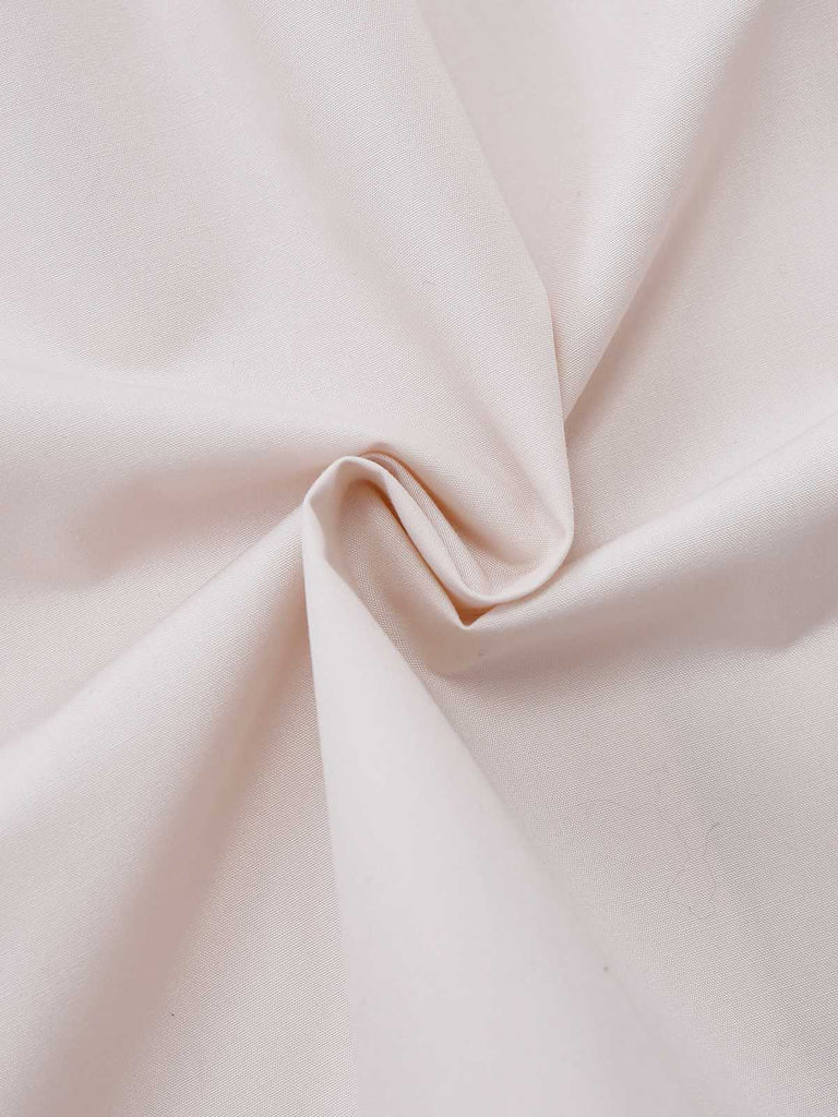 [Pre-Sale] Beige 1960s Slit Sleeve Contrasted Lapel Blouse