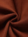 Brown 1950s Faux-Wool Hooded Button Coat