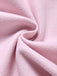 Pink 1950s Faux-Wool Hooded Button Coat