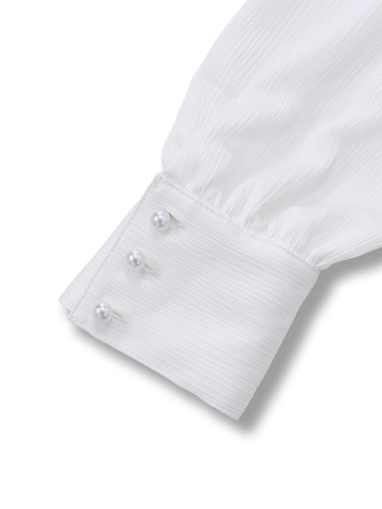 [Pre-Sale] Brown 1930s Ruched Brooch Royal Style Jumpsuit