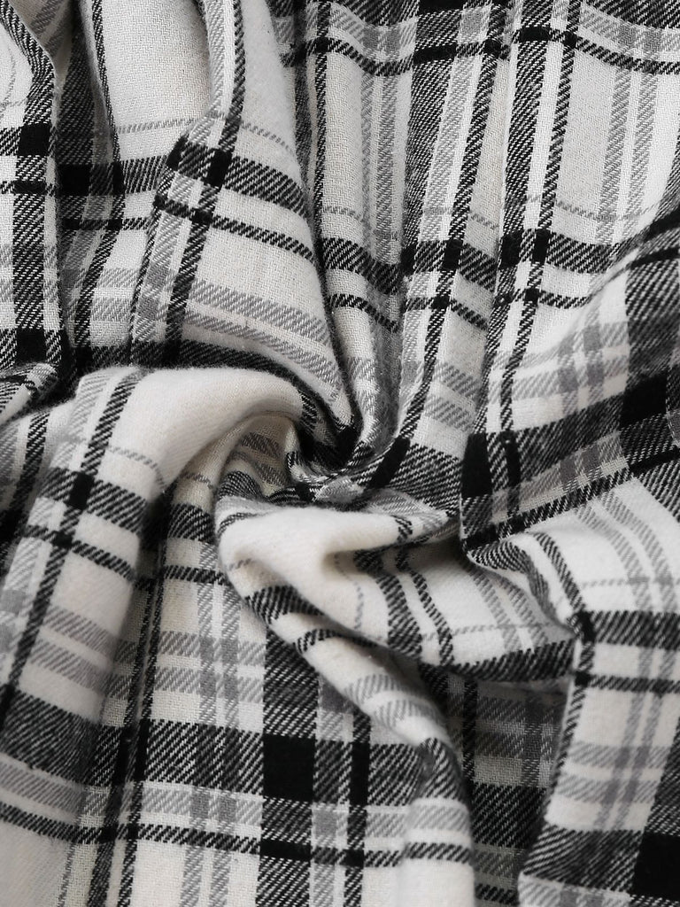 [Pre-Sale] White 1950s Cotton Belt A-Line Pleated Skirt