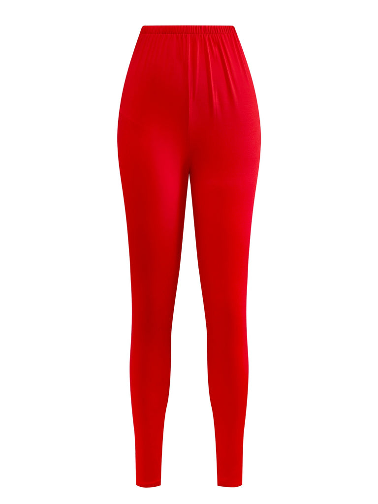 Pink 1950s Christmas Elf Plush-Edged Dress Set