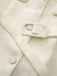 Beige 1950s Long Sleeve Buttons Suit Jacket