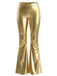 1970s Carnival Disco Flare Leg Pants