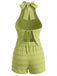 Green 1940s Spaghetti Strap 2PCS