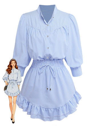 1970s Vintage Retro Skirt Set