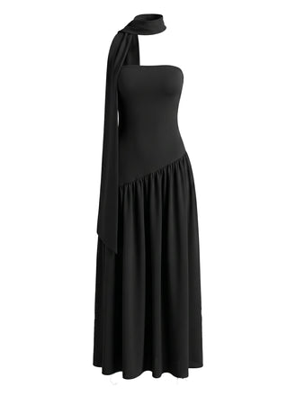 Elegant Black 1930s Vintage Dress 1