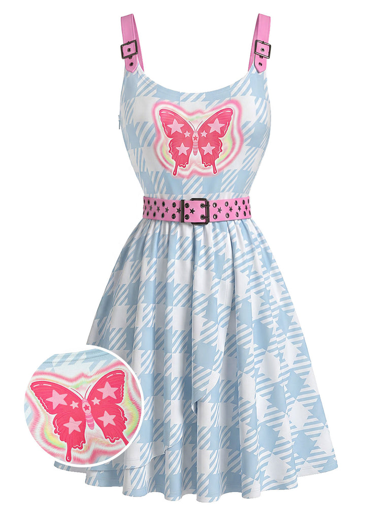 [Pre-Sale] Light Blue 1950s Vintage Retro Dress 2