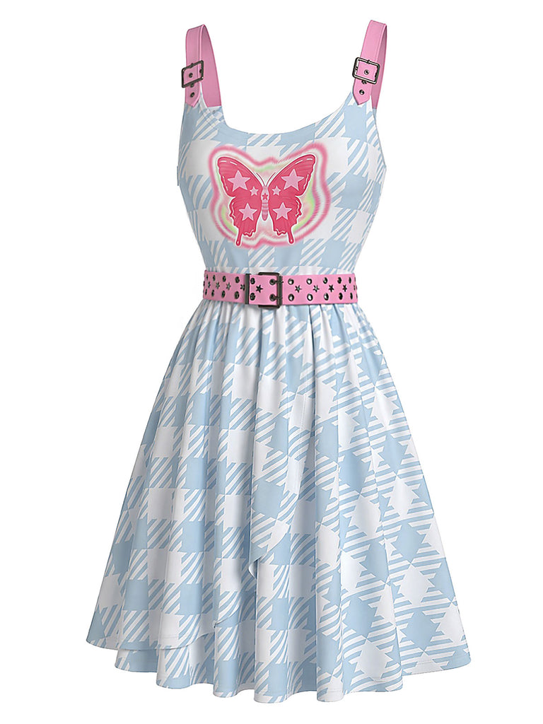 [Pre-Sale] Light Blue 1950s Vintage Retro Dress 4