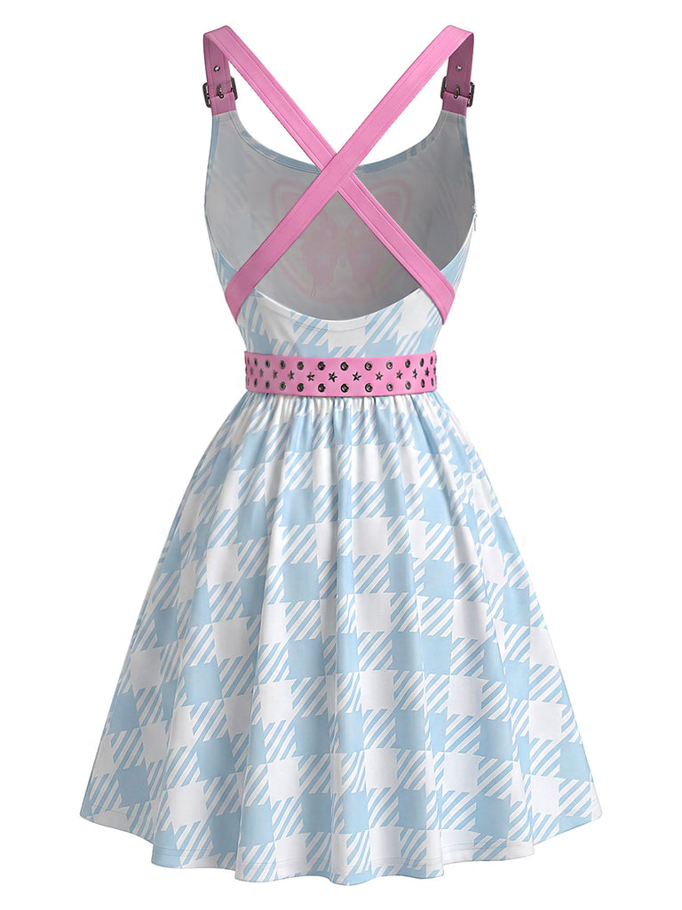 [Pre-Sale] Light Blue 1950s Vintage Retro Dress 5