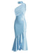 [Pre-Sale] Blue 1930s Vintage Retro Dress 3