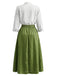 1950s Patchwork Vintage Two Piece Set 6