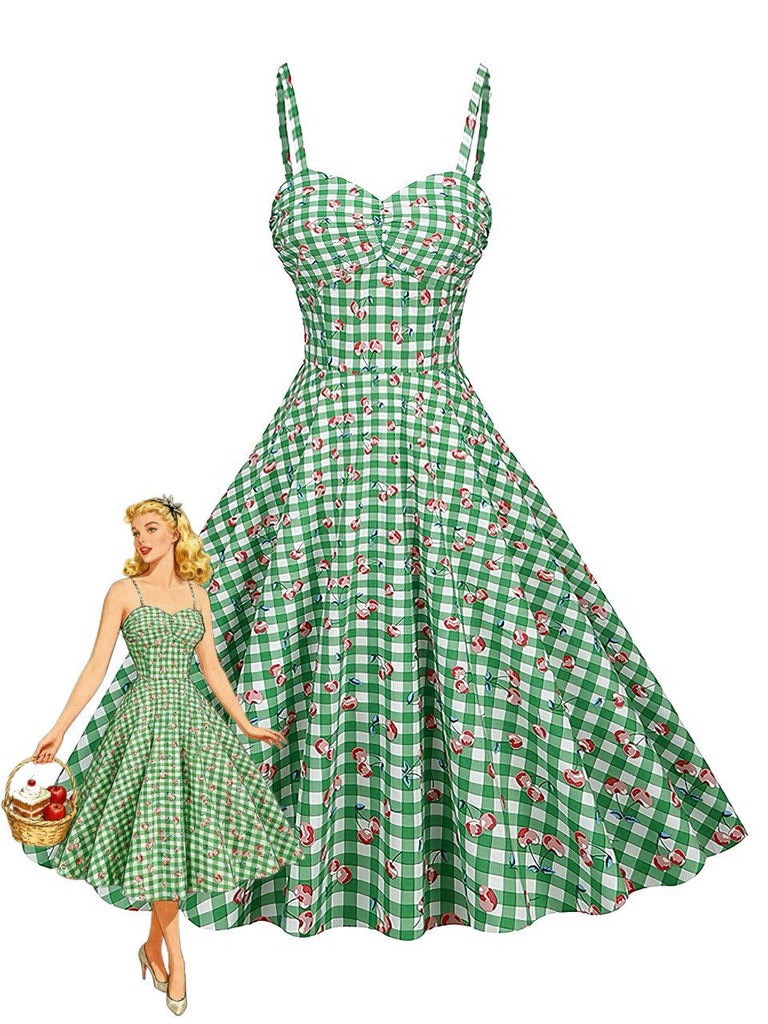green rockabilly dress Xflwam Vintage Women 1950s Lapel Button Down Rockabilly Knot Front Swing Dress 50s Retro Hepburn Style A-Line Dresses Green S