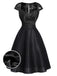 [Pre-Sale] Black 1950s Vintage Retro Dress