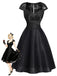 [Pre-Sale] Black 1950s Vintage Retro Dress 2