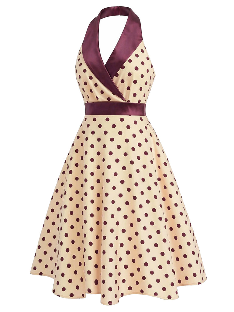 [Pre-Sale] Apricot 1950s Vintage Classic Dress 4
