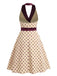 [Pre-Sale] Apricot 1950s Vintage Classic Dress 5