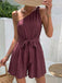 Purplish Red 1950s Vintage Jumpsuit 2