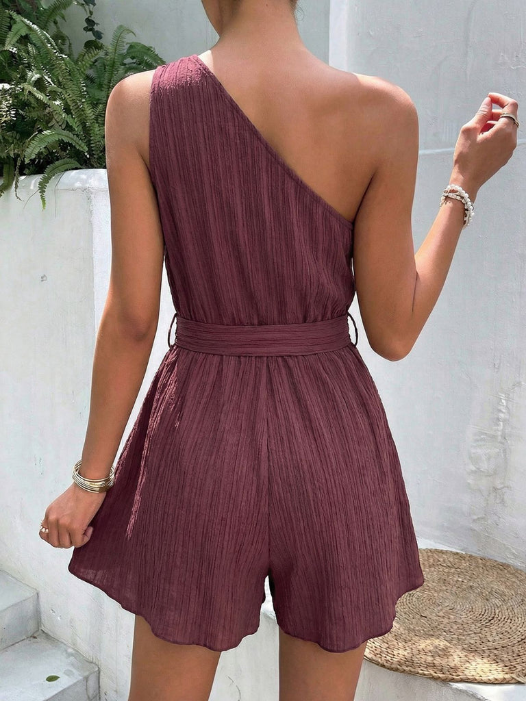 Purplish Red 1950s Vintage Jumpsuit 4