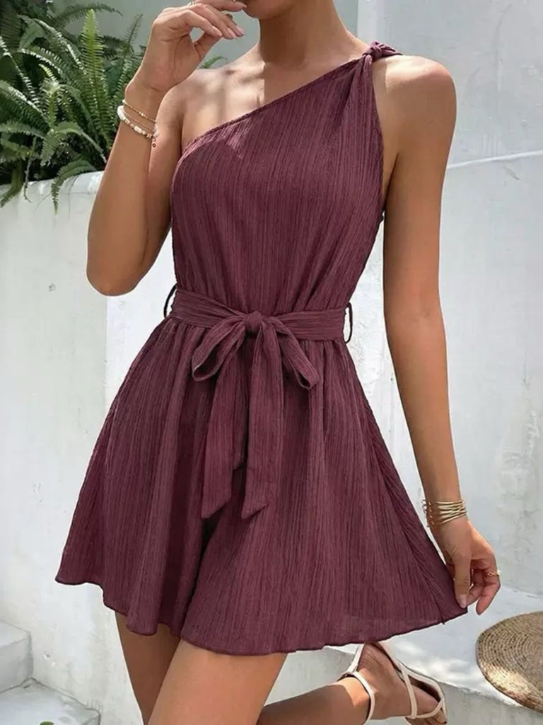 Purplish Red 1950s Vintage Jumpsuit 8