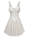 Beige 1970s Vintage Retro Dress