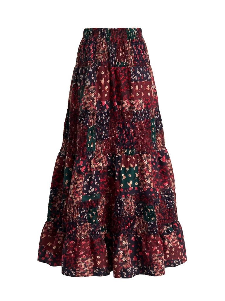 1970s Vintage Retro Skirt