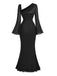 1930s Mermaid Bow Vintage Dress 2