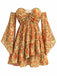 [Pre-Sale] Dark Yellow 1970s Vintage Retro Dress 4