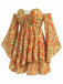 [Pre-Sale] Dark Yellow 1970s Vintage Retro Dress 5