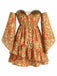[Pre-Sale] Dark Yellow 1970s Vintage Retro Dress 6