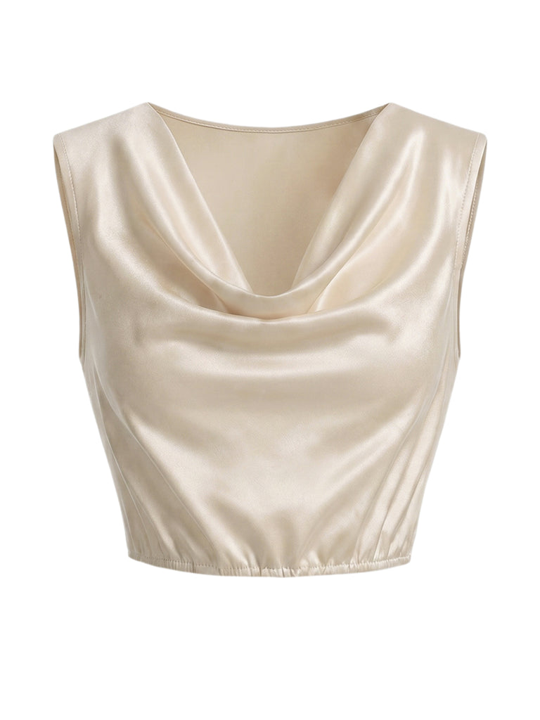 [Pre-Sale] Champagne 1920s Vintage Retro Skirt 9
