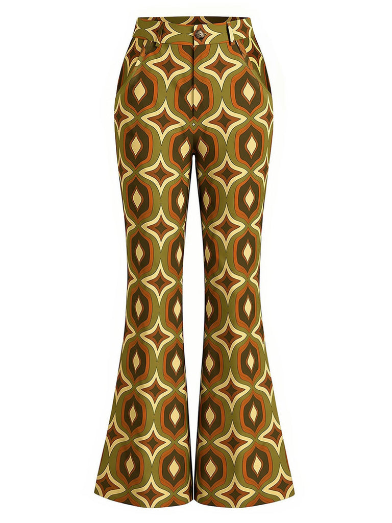 [Pre-Sale] 1970s Floral Vintage Classic Pants 2