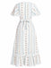 [Pre-Sale] Beige 1940s Vintage Retro Dress 5