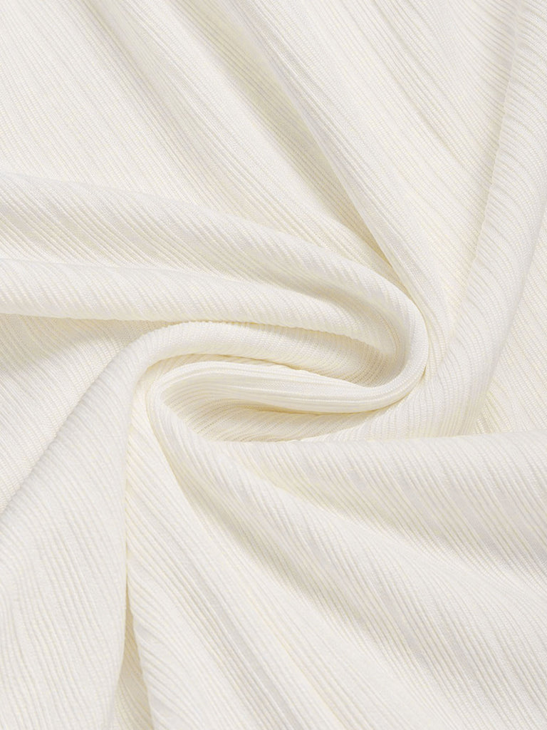 [Pre-Sale] Cream Color 1940s Vintage Classic Dress 7
