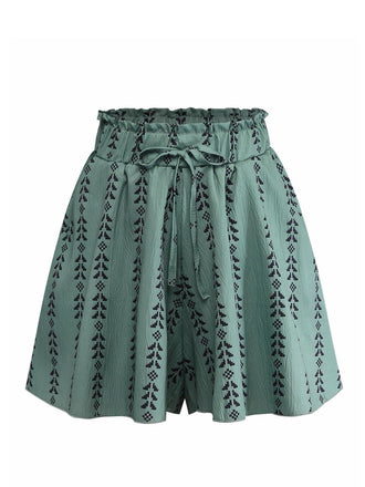 Green 1940s Vintage Retro Pants