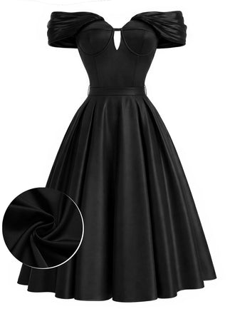 [Pre-Sale] Black 1950s Vintage Classic Dress