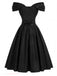 [Pre-Sale] Black 1950s Vintage Classic Dress 4