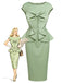 [Pre-Sale] Champagne 1940s Vintage Retro Dress